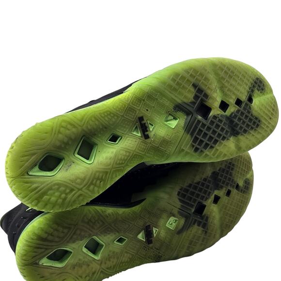 Nike LeBron 18 Shoes Mens Size 10.5 Black Green Basketball CQ9283-005 Sneakers